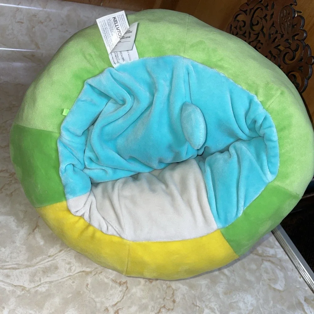 Squishmallow Flip A Mallows Green Frog‎ Hippo Plush Reversible